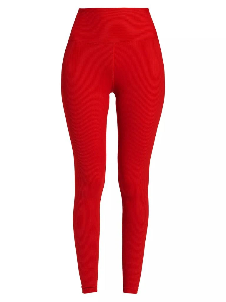 Year Of Ours High-Rise Rib-Knit Leggings 1
