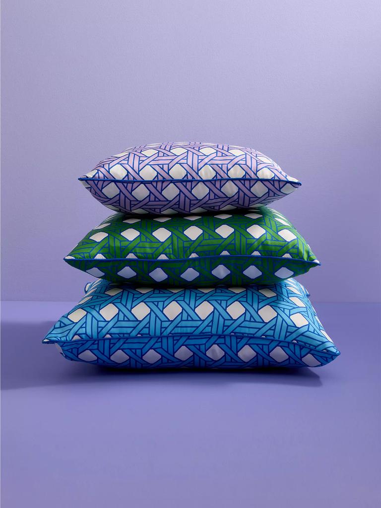 Jonathan Adler Large Basketweave Pillow