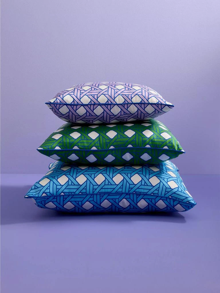 Jonathan Adler Large Basketweave Pillow 2