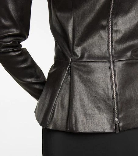 The Row Anasta leather jacket 5
