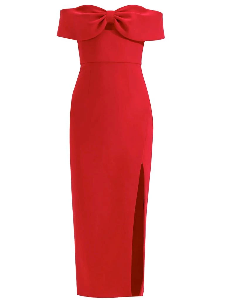 Self Portrait Bow midi dress 1