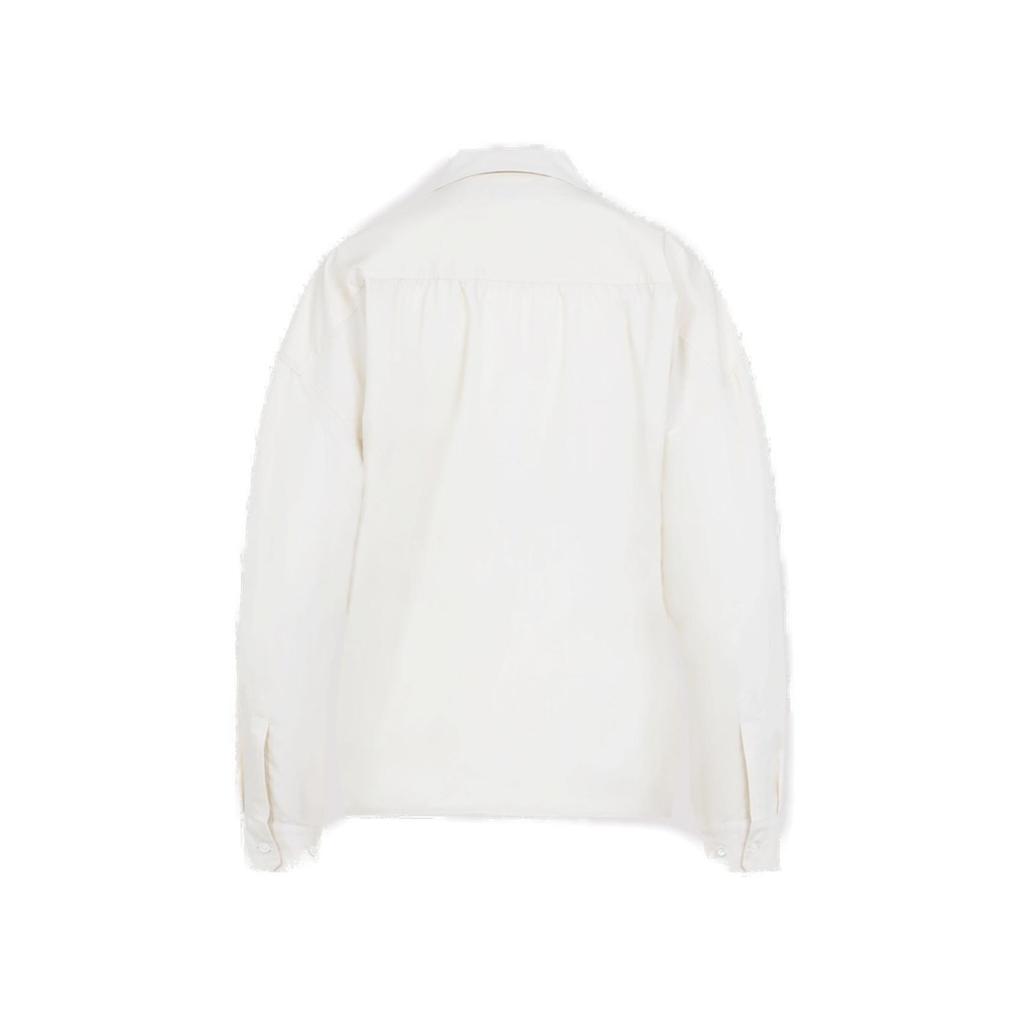 Lemaire Lemaire Gather Detailed Buttoned Shirt