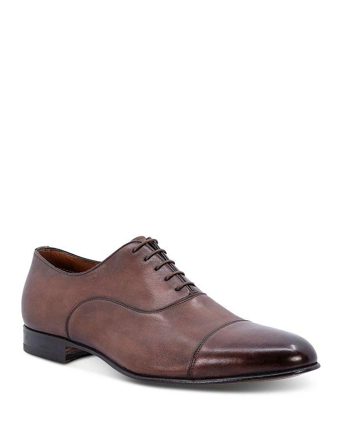 Santoni Men's Darian Cap Toe Dress Shoes 1