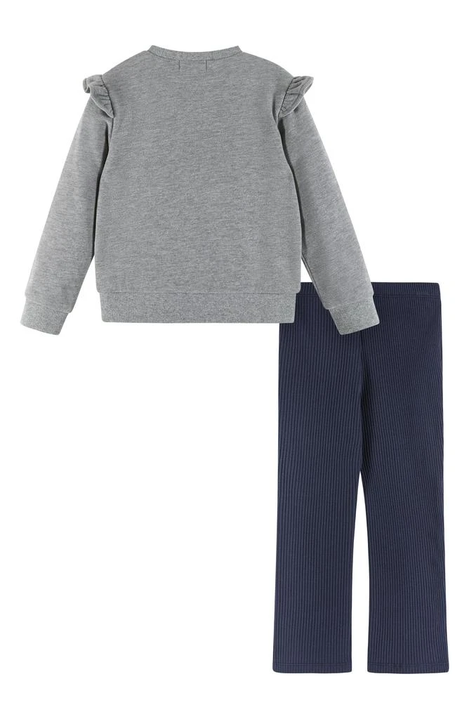 Andy & Evan Kids' Embroidered Sweater & Rib Pants 2