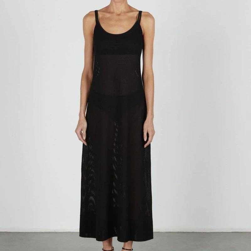 Enza Costa Open Knit Cami Dress 1