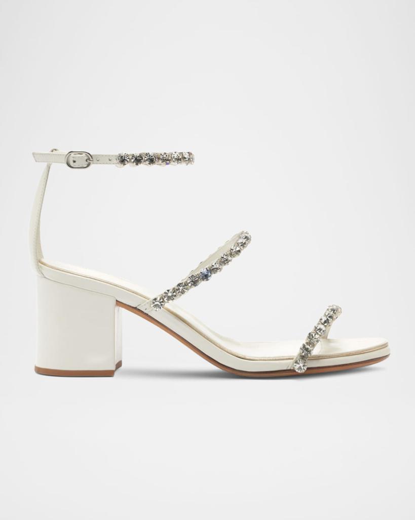 Alexandre Birman Alexa Crystal Bridal Pumps