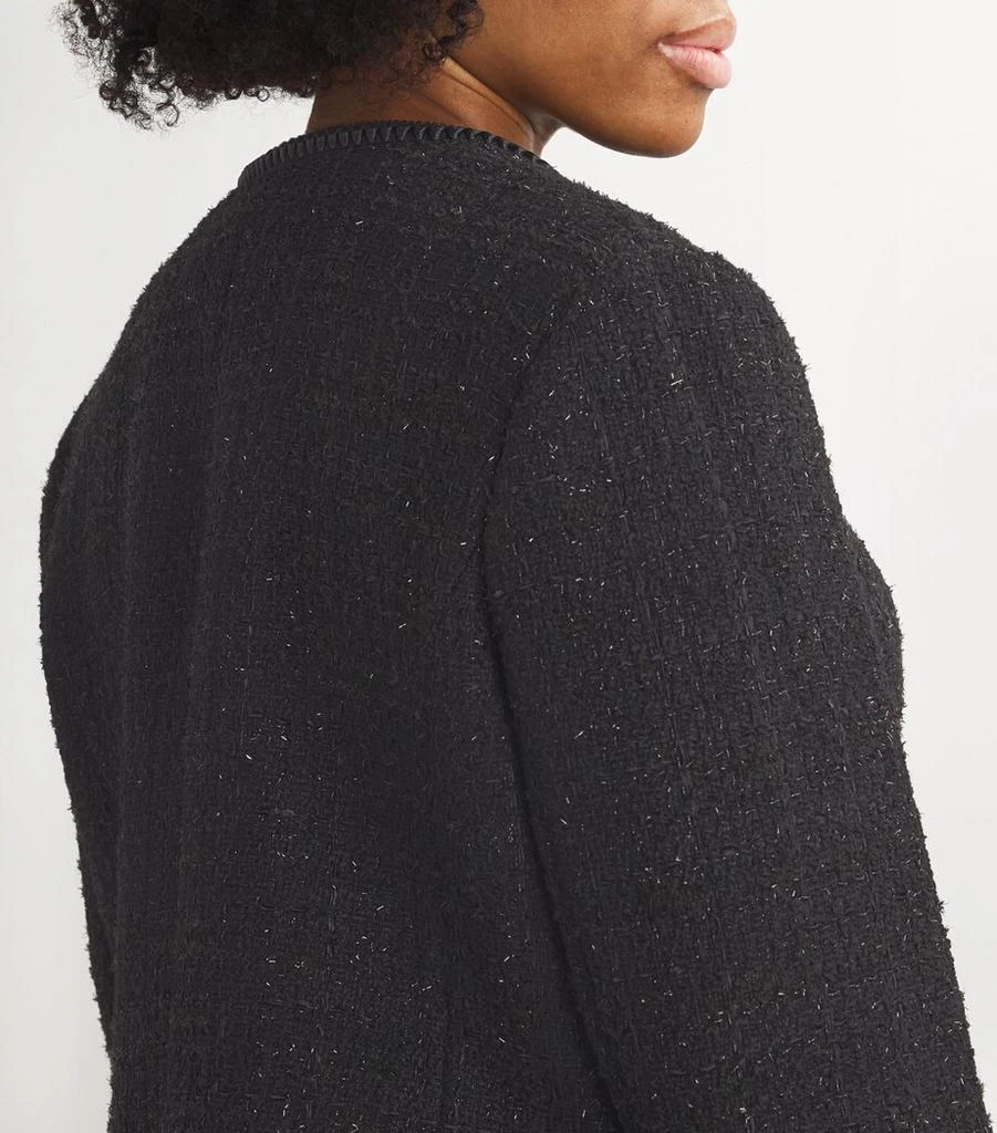 Marina Rinaldi Metallic-Tweed Blazer 6