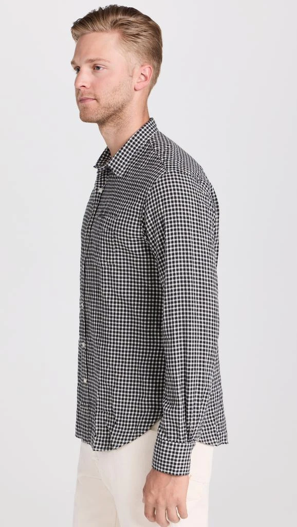 Officine Generale Lipp Japanese Brushed Cotton Check Shirt 3