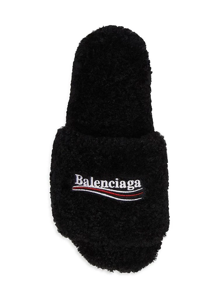 Balenciaga Furry Slide Sandals 6