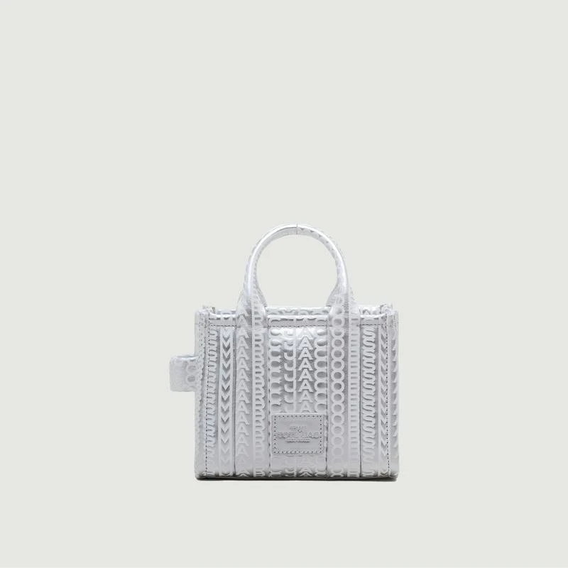 Marc Jacobs The Small Tote  Silver Bright White MARC JACOBS 2