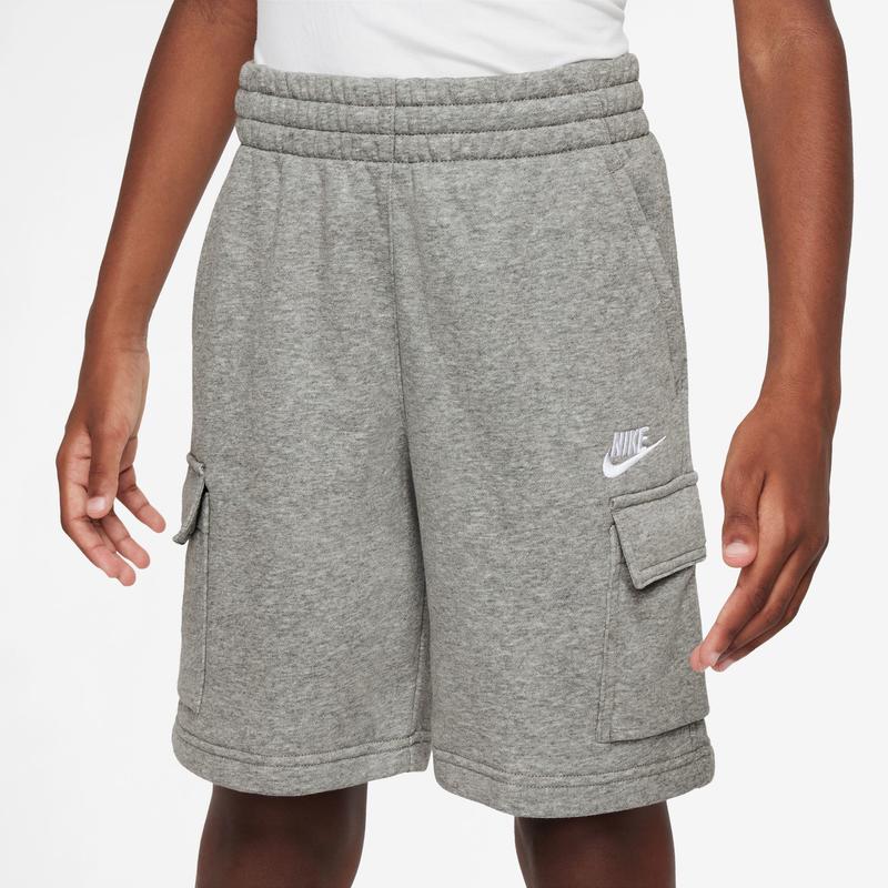 NIKE Nike Club French Terry LBR Cargo Shorts - Boys' Grade School