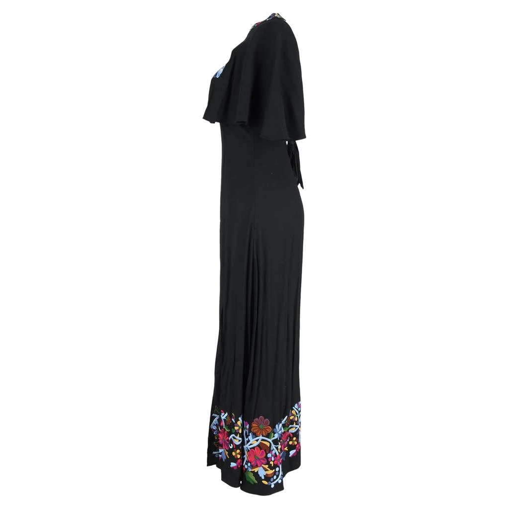 Shop Iona Cape-Effect Embroidered Maxi Dress in Black Viscose on Sale at  BeyondStyle  Get 34% Off Iona Cape-Effect Embroidered Maxi Dress in Black  Viscose with Limited-Time Flash Deals, Exclusive Discounts, and