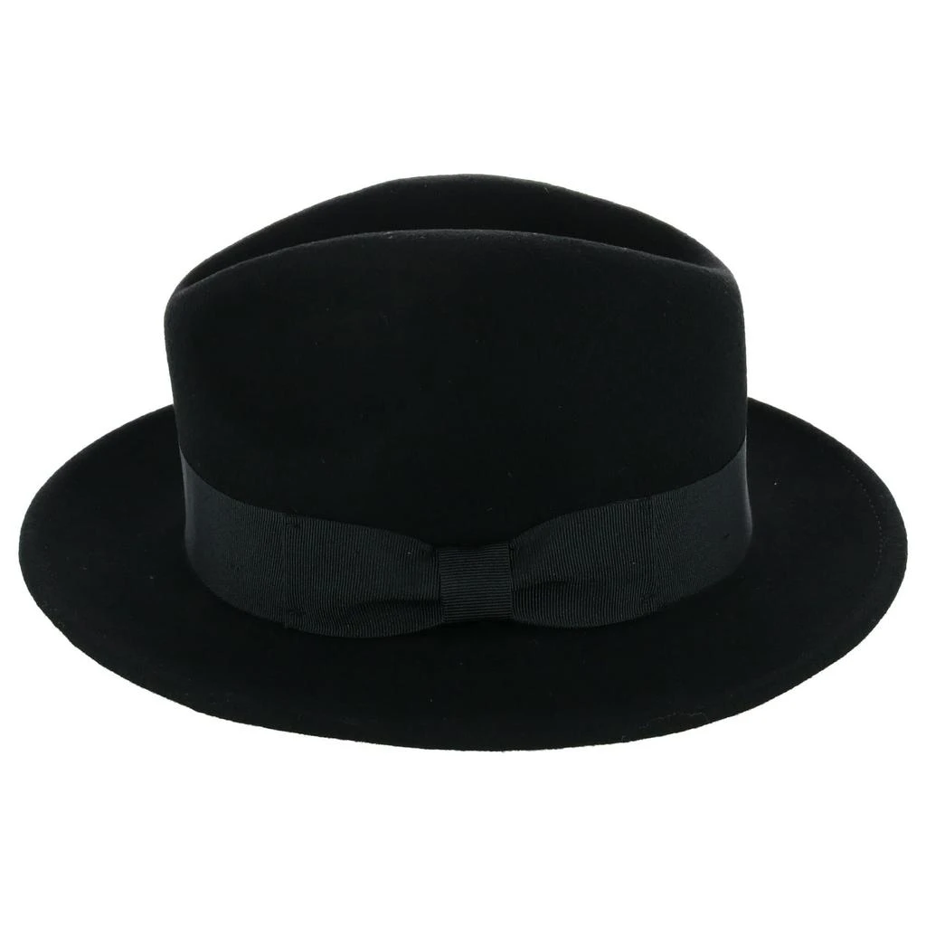 Epoch Hats Company Men's Wool Felt Fedora with Grosgrain Bow Hatband 2