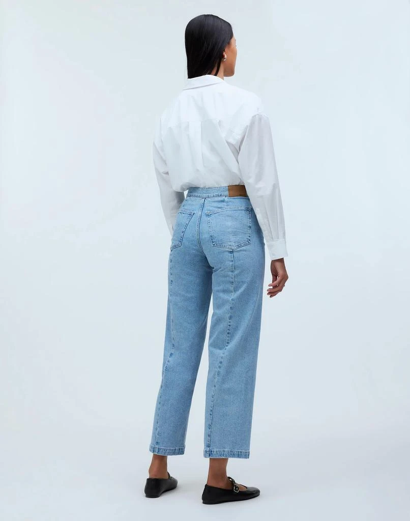Madewell The Emmett Wide-Leg Crop Jean: Welt Pocket Edition 4