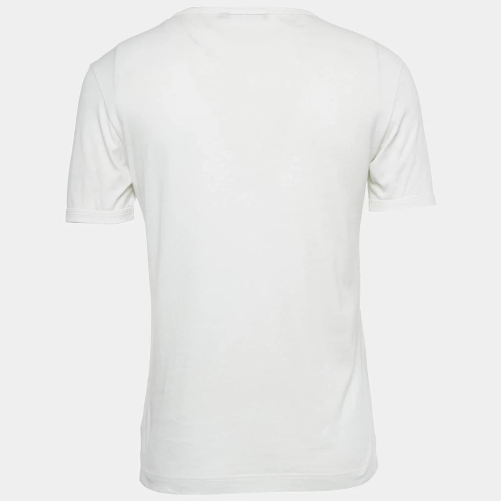 Dolce & Gabbana Dolce & Gabbana White James Dean Jersey Crewneck T-Shirt M 2