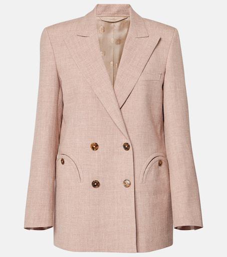 BLAZÉ MILANO Spray linen and wool blazer