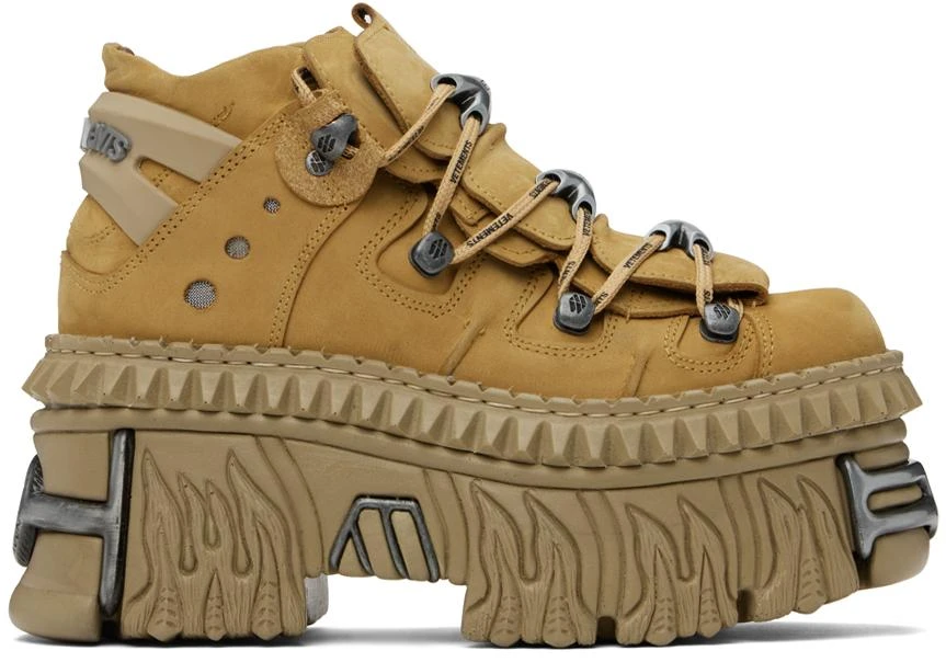 Vetements Tan New Rock Edition Platform Sneakers 1