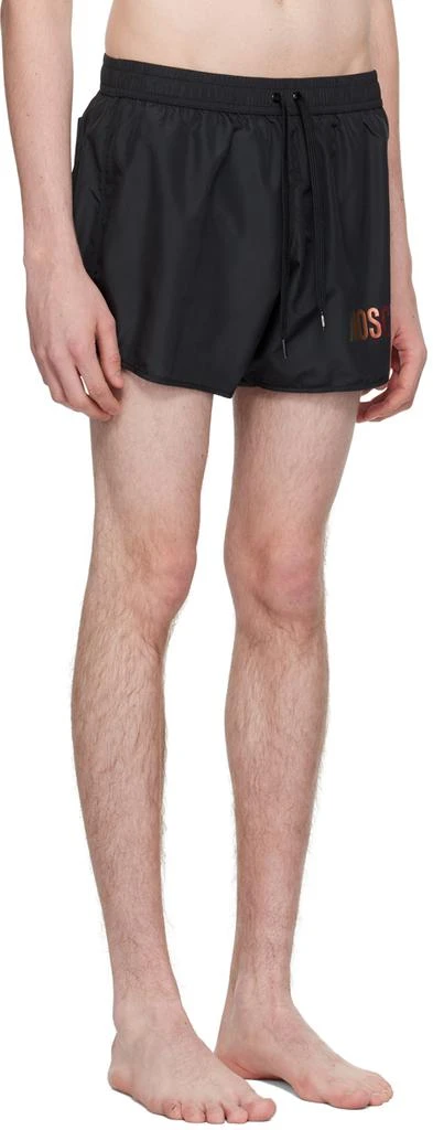 Moschino Black Three-Pocket Swim Shorts 2