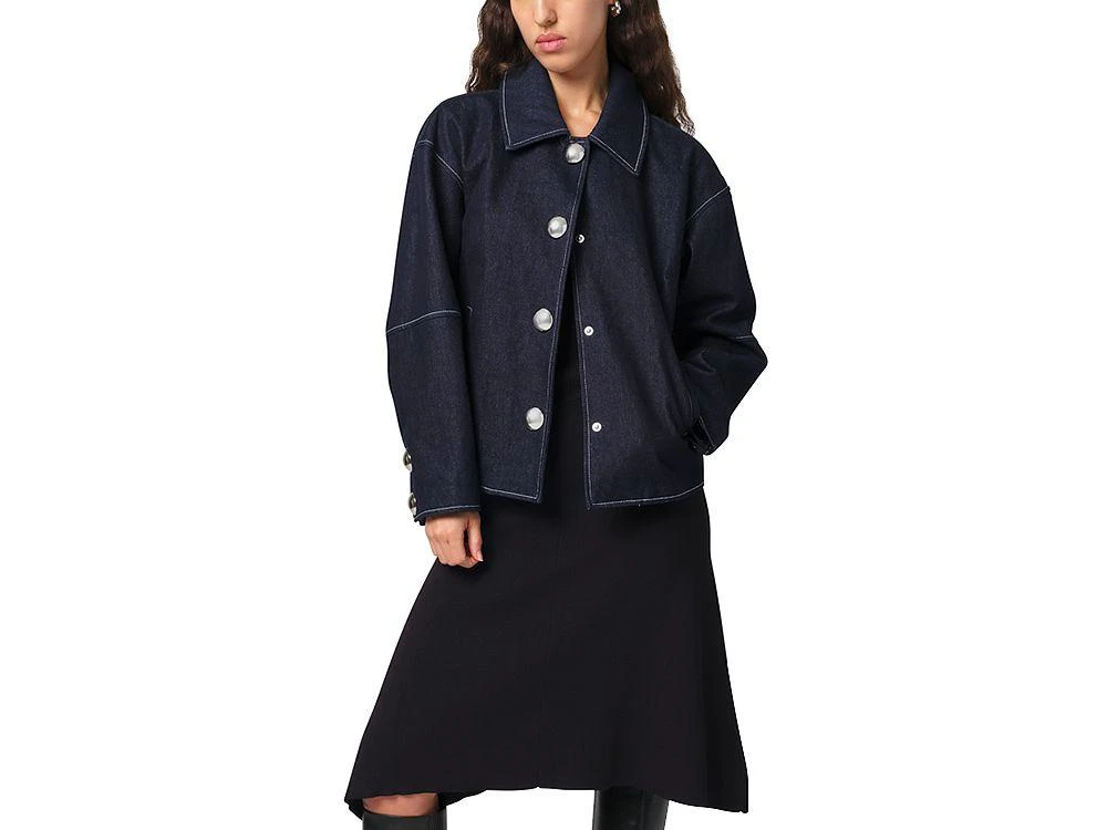 Apparis Indio Faux Leather Cropped Jacket 1