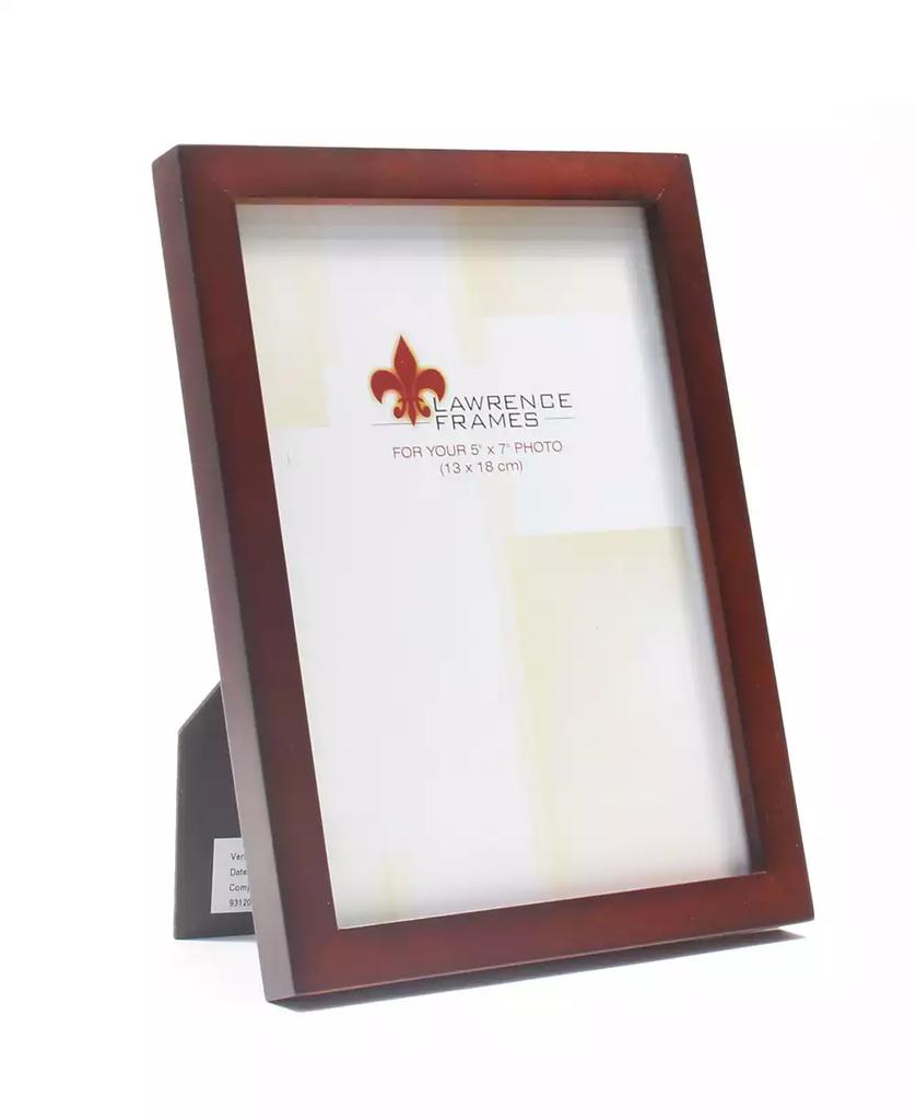Lawrence Frames Walnut Wood Picture Frame - Gallery Collection - 5" x 7"