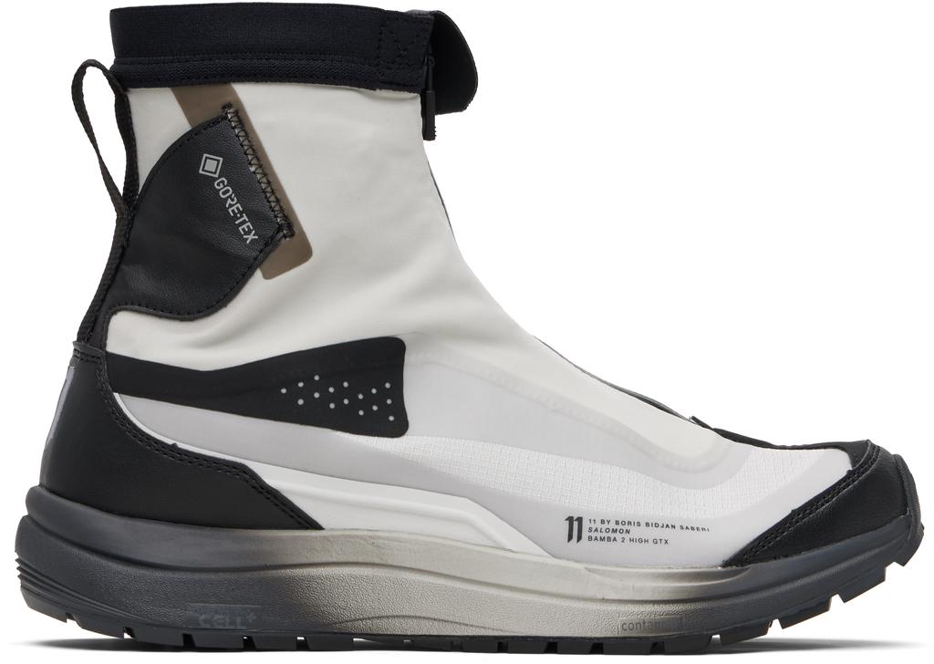 Black & White Salomon Edition Bamba 2 High GTX Sneakers – On
