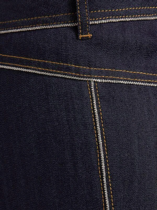 Cinq à Sept Santi Zipper Trim Jeans 5