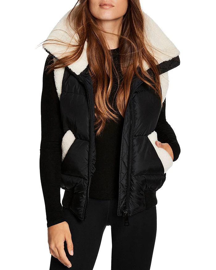 SAM. Billie Sherpa Trim Puffer Vest 7