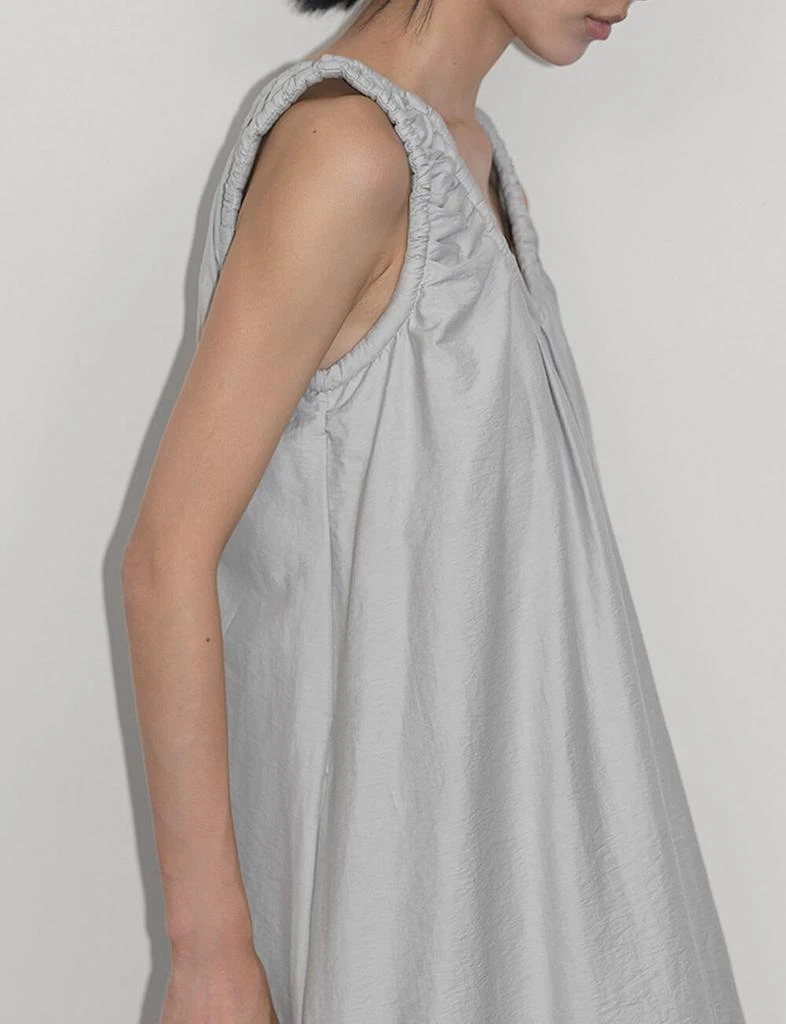 Pixie Market Puff Light-Grey Dress 6