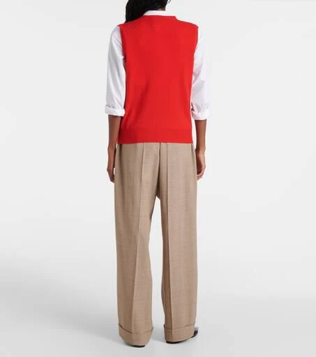 Jardin des Orangers Wool and cashmere sweater vest 3