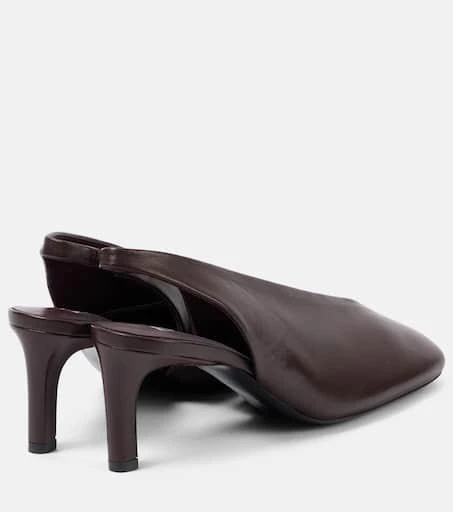 Jil Sander Leather slingback pumps 2