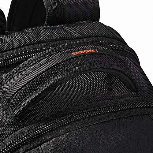 Samsonite Samsonite Tectonic 2 Large Backpack, Black/Orange, 18 x 13.3 x 8.6 8