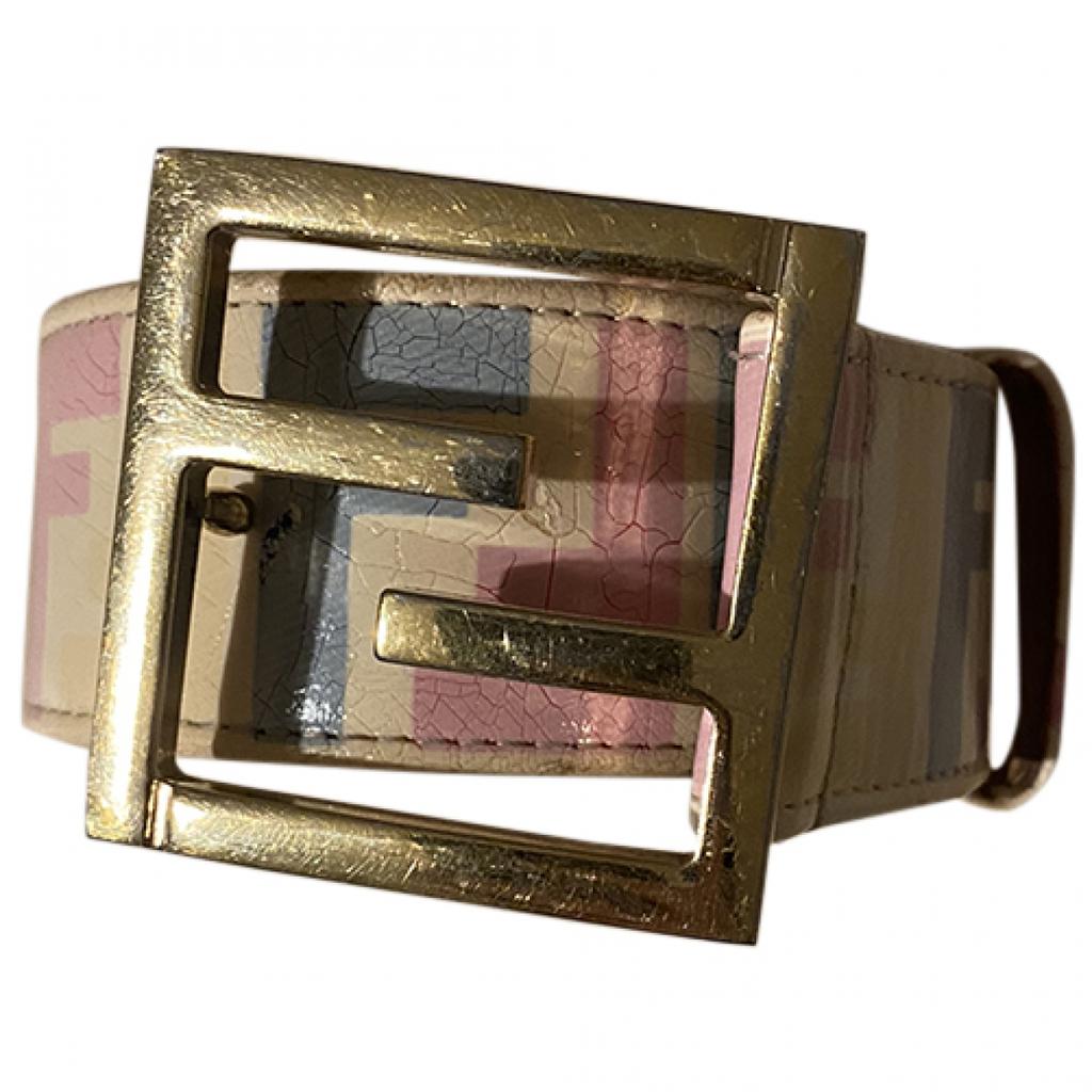 Fendi Fendi Leather belt