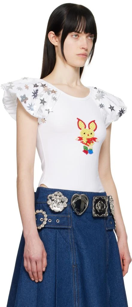 CHOPOVA LOWENA White Angelica T-shirt 2