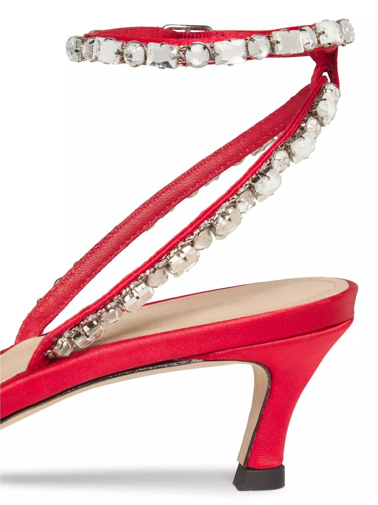 22élevé Gem-Embellished Kitten-Heel Sandals 5