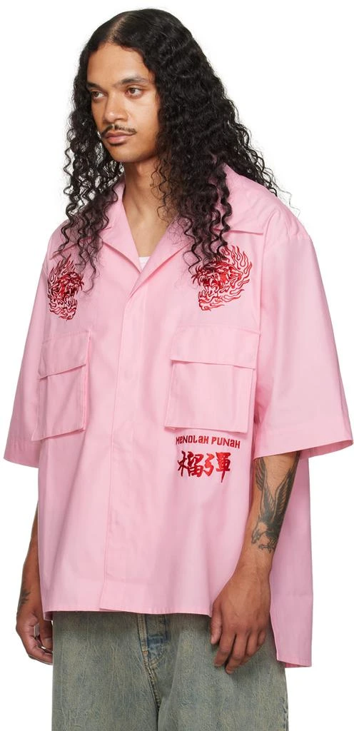 LU'U DAN Pink Hustler Shirt 4