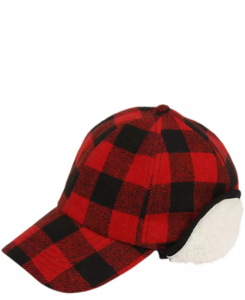 Epoch Hats Company Wool Blend Earflap Cap with Sherpa Lining