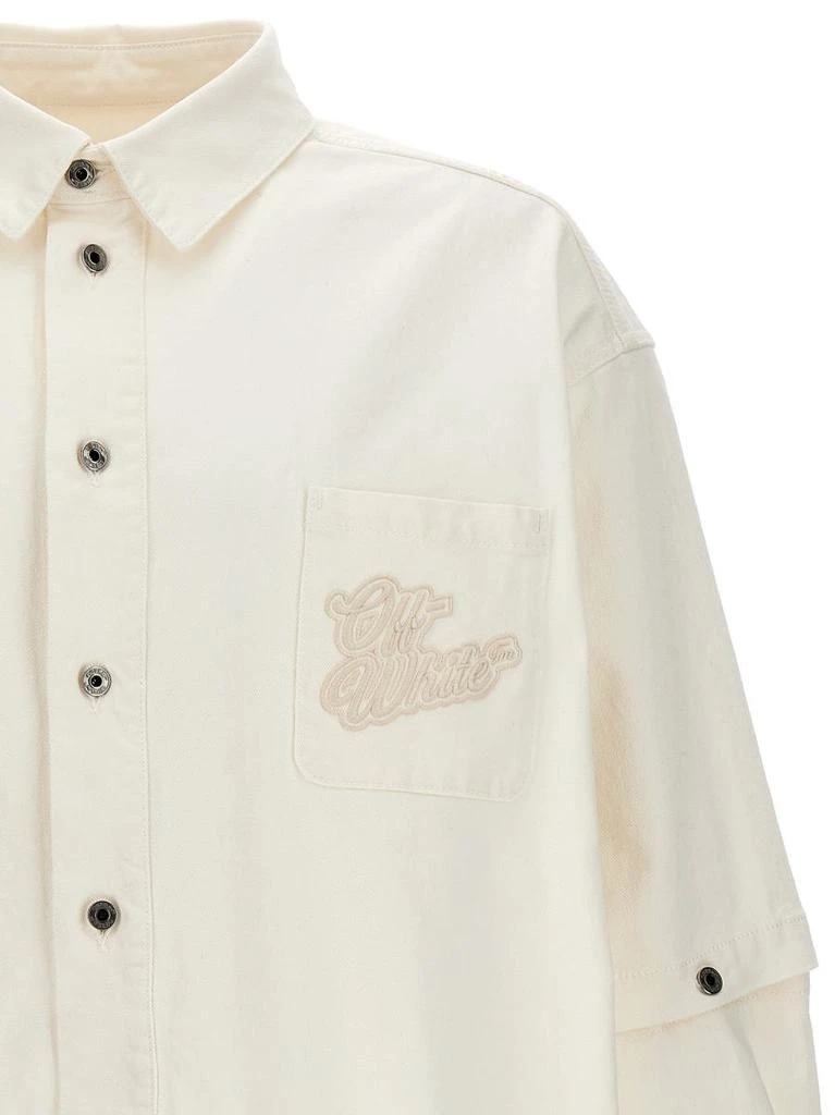 Off-White Off-White Denim Overshirt 4