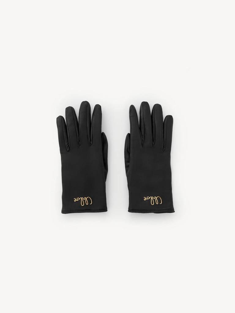Chloé Chloé "Chloé Iconic" Leather Gloves