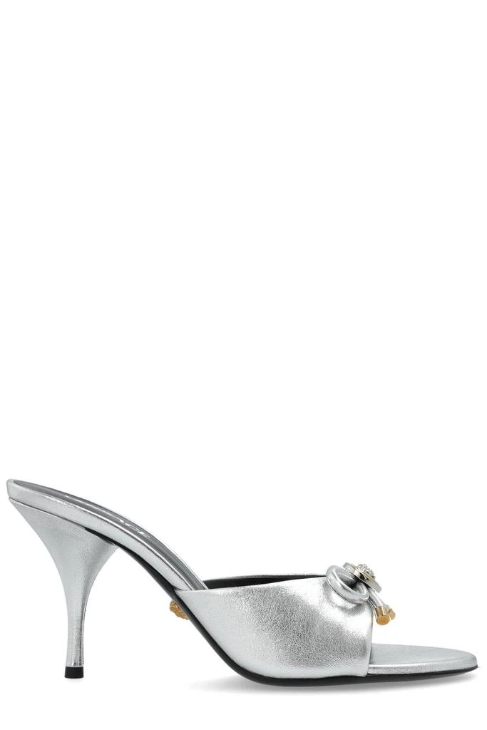 Versace Versace High-Heeled Slip-On Sandals 1