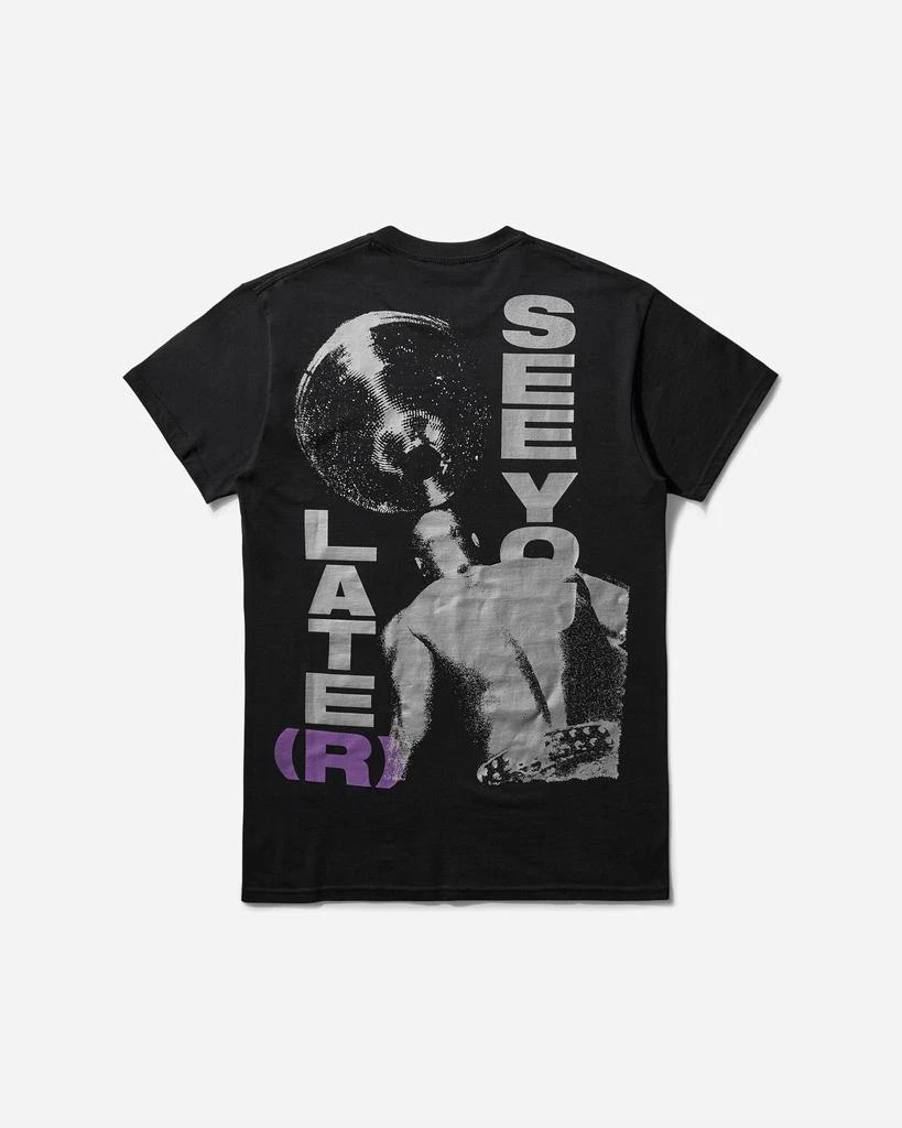 Slam Jam Men's Tenax SEE YOU LATE(R) T-Shirt Black 2
