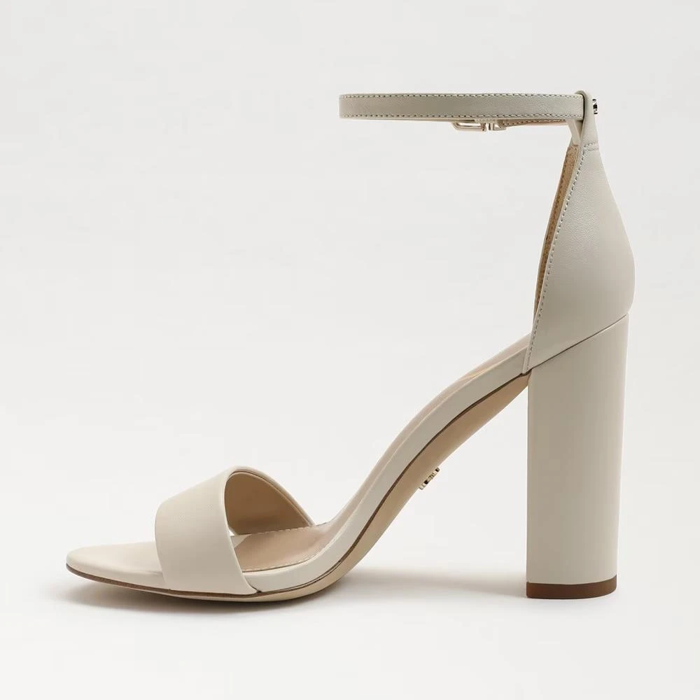 Shop Yaro EC0236281 Sandal Women's US 10 Ivory Leather Ankle Strap
