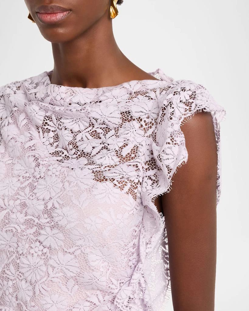 A.L.C. Astra Lace Ruffle Mini Dress - Dresses & Skirts - Free Shipping -  BeyondStyle