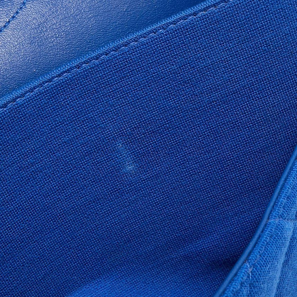 Chanel Chanel Blue Jersey Classic 227 Reissue 2.55 Flap Bag 14