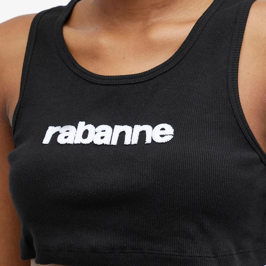 Paco Rabanne Paco Rabanne Logo Crop Top 5