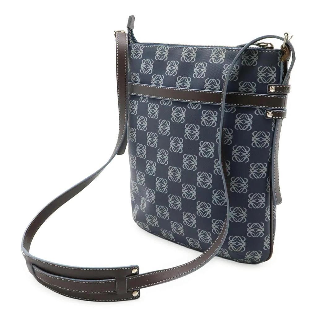 Loewe Navy Pvc Leather Pouch Shoulder Bag (Pre-Owned) 2