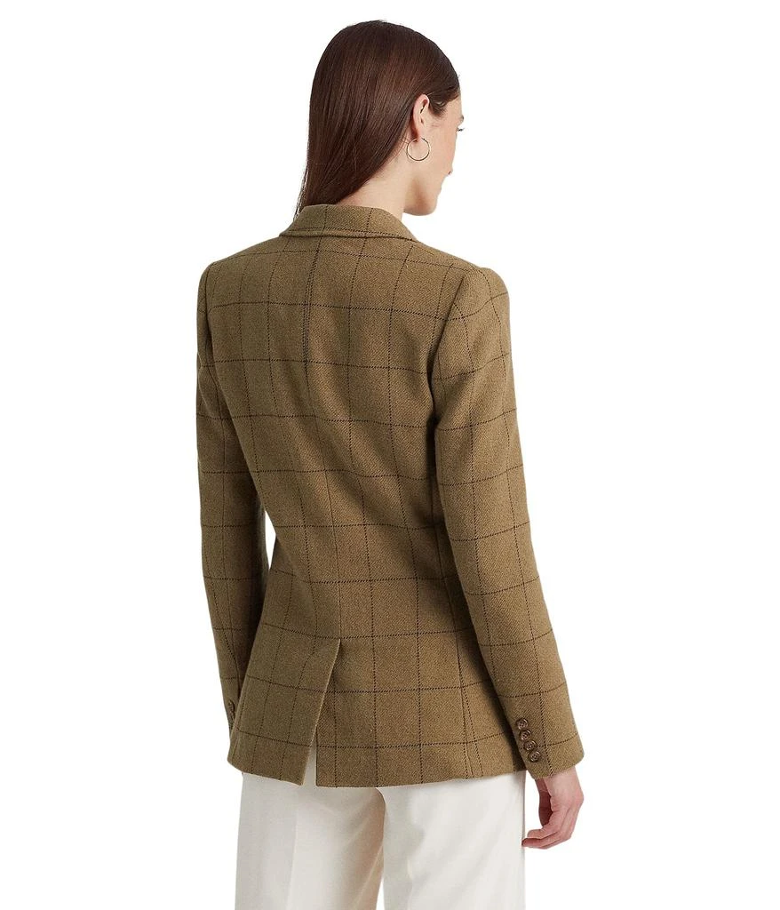 Ralph Lauren Windowpane Linen-Blend Twill Blazer 3