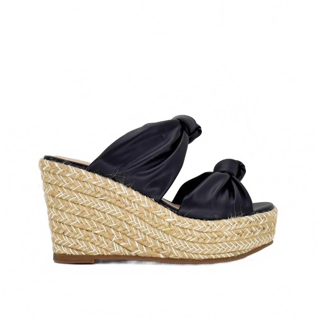 Exe Women's Valeria Wedges In Black 1