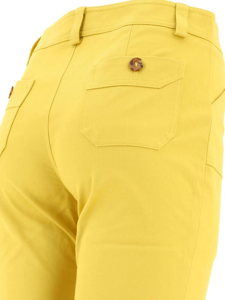 INES DE LA FRESSANGE Ines De La Fressange Button Detail Pants 4