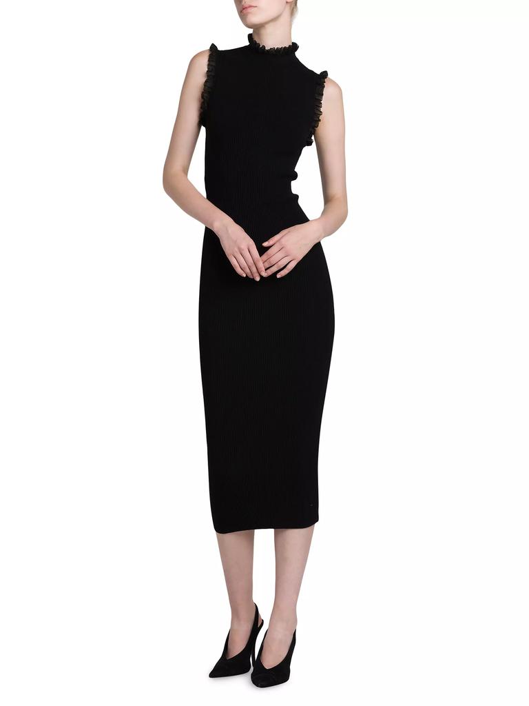 Philosophy di Lorenzo Serafini Mock turtleneck Bodycon Midi-Dress