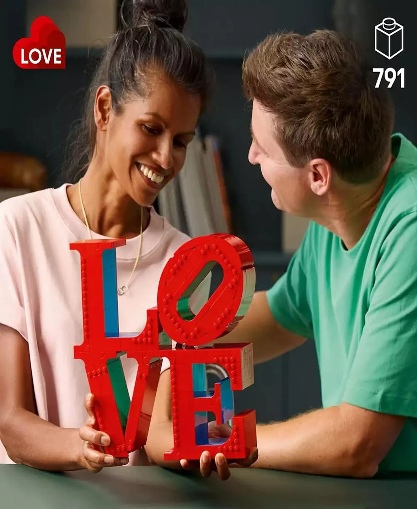 LEGO Art LOVE Collectible 31214 Building Kit, 791 Pieces 2